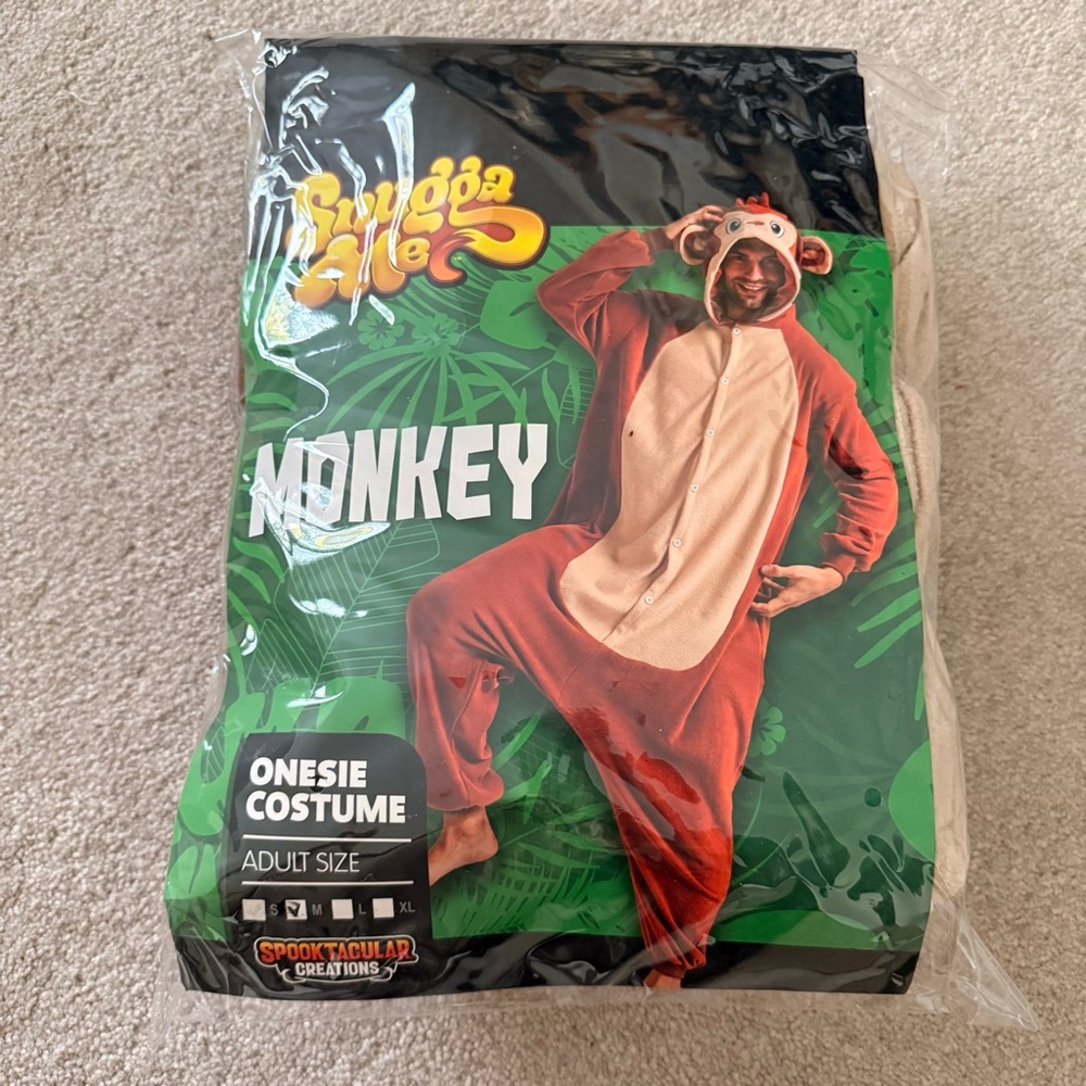 Monkey Onesie Costume
